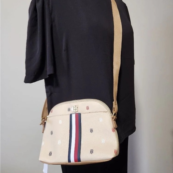 Tommy Hilfiger Tan Crossbody Bag - Picture 8 of 9